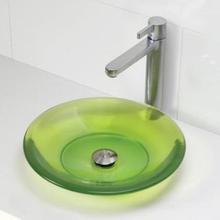 DecoLav Incandescence Round Vessel Bathroom Sink