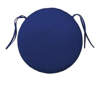 Home Decorators Collection Sunbrella Blue Outdoor Seat Cushion 1572710310