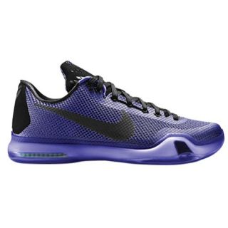 Nike Kobe X   Mens   Basketball   Shoes   Bryant, Kobe   Black/Persian Violet/Volt/Black