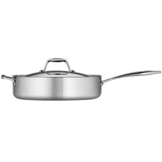 Tramontina Gourmet Tri Ply Clad 5 qt. Saute Pan with Lid