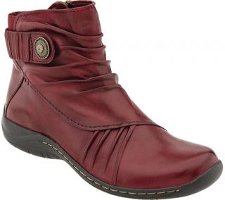 Womens Earth Thyme Ankle Boot   Bordeaux Calf Leather