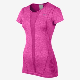 Nike Dri FIT Knit Short Sleeve Womens Running Shirt