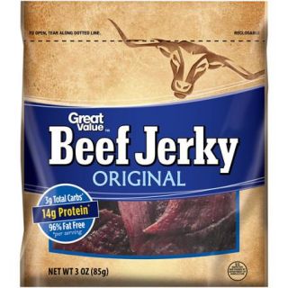 Great Value Original Beef Jerky, 3 oz