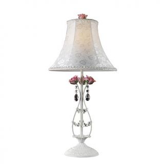 Mary Kate and Ashley Rosavita Antique White Table Lamp, 28in