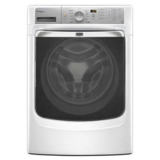 Maytag Maxima XL 4.3 cu. ft. High Efficiency Front Load Washer with Steam in White, ENERGY STAR DISCONTINUED MHW6000AW