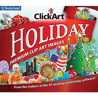 Broderbund ClickArt Holiday for Windows (1 User) 