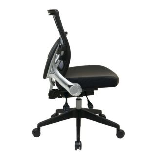 Office Star Professional Air Grid Back Conference Chair with Flip Arms