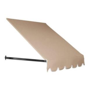 AWNTECH 5 ft. Dallas Retro Awning (31 in. H x 24 in. D) in Tan RR22 5T