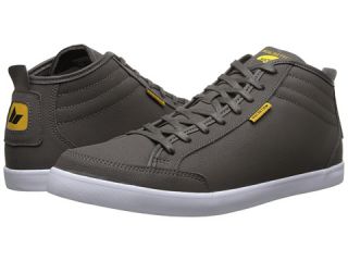 Macbeth Reed Dark Grey White Pebbled Synthetic Leather