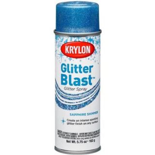 Glitter Blast Aerosol Spray 5.75 Ounces Sapphire Shimmer