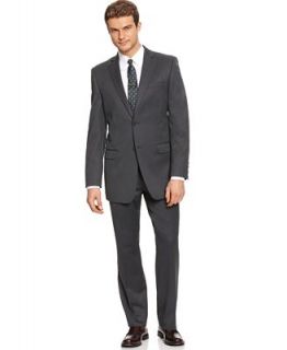DKNY Suit Charcoal Solid Extra Slim Fit   Suits & Suit Separates   Men
