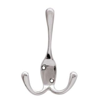 Liberty 4 in. Chrome Tri Hook B42306Q CHR C5