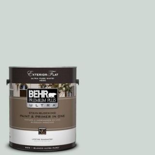 BEHR Premium Plus Ultra 1 gal. #BIC 11 Serene Journey Flat Exterior Paint 485001