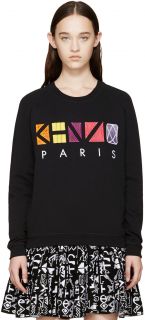 Kenzo Fuchsia Geometric Logo Sweatshirt