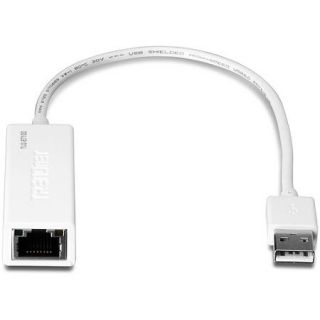 TRENDnet TU2 ET100 USB 2.0 to Ethernet Adapter, White