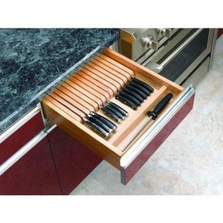 Rev A Shelf 4WKB 1 Cutlery Organizers 4WKB Drawer Organizers tural Wood