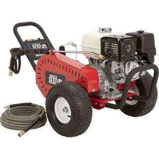NorthStar Gas Cold Water Pressure Washer — 4000 PSI, 3.5 GPM, Honda Engine, Belt Drive, Model# 1572041  Gas Cold Water Pressure Washers