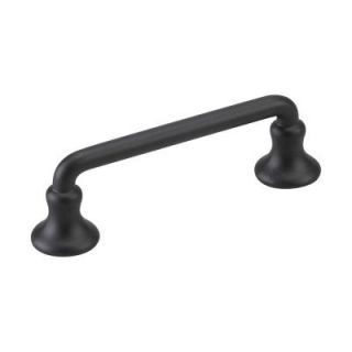 Richelieu Hardware 3 in. Traditional Matte Black Cabinet Pull BP873900