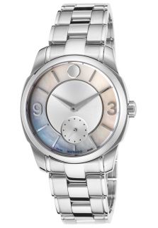 Women's LX Stainless Steel Silver Tone and White MOP Dial