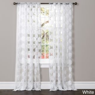 Lush Decor Arlene Sheer Curtain Panel   Shopping   Great