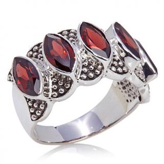 Nicky Butler Marquise Gemstone Sterling Silver Band Ring   7794307