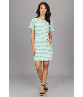 the portland collection by pendleton trench dress aqua longbow silk