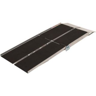 8' Portable Rear Door Van Ramp for Scooters, Wheelchairs and Power Chairs