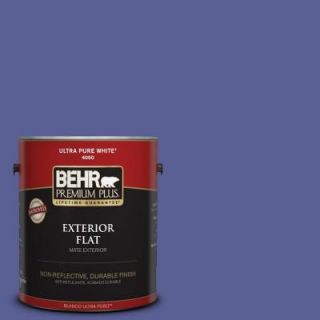 BEHR Premium Plus 1 gal. #S G 620 Wizard Flat Exterior Paint 430001