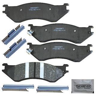 Carquest Wearever Platinum Professional Ceramic Brake Pads   Front (4 Pad Set) PXD702H