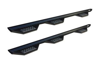 1999 2016 Ford F 250 Nerf Bars with Side Steps   Iron Cross 414 9998   Iron Cross HD Series Step Bars