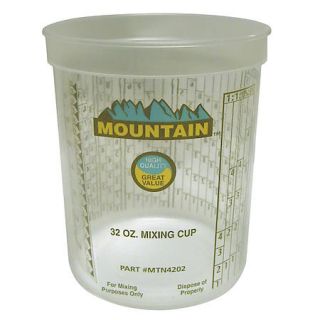 Mountain Mountain Disposable Quart Mixing Cup (100 per case) MTN4202