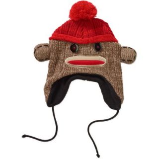 Men's Sock Monkey Knit Hat