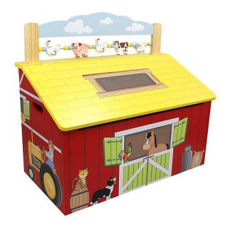 Fantasy Fields Happy Farm Toy Chest    Teamson Design Corp