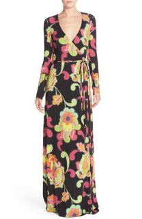 Trina Turk Bette Floral Print Jersey Wrap Dress
