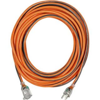 RIDGID 50 ft. 12/3 SJTW Extension Cord with Lighted Plug 757 123050RL6A