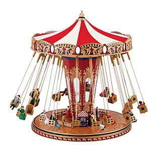 Mr. Christmas "World's Fair Swing Carousel" Musical Ornament