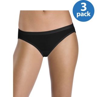 Hanes   Women's Assorted Cotton Stretch Bikini Panties, 3 Pack