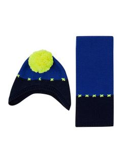 Billybandit Baby boys hat and scarf set