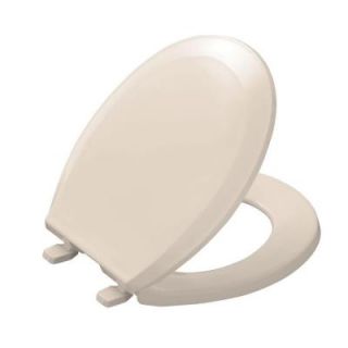 KOHLER Lustra Round Closed Front Toilet Seat with Quick Release Hinges in Innocent Blush K 4662 55