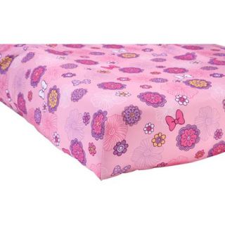 Disney Minnie Mouse Fluttery Friends 3pc Toddler Bedding Set with BONUS Matching Pillow Case