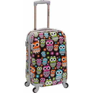 Rockland Luggage Vision 20" Polycarbonate Carry On, Owl