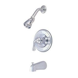 Elements of Design Single Lever Handle Volume Control Tub Shower Faucet