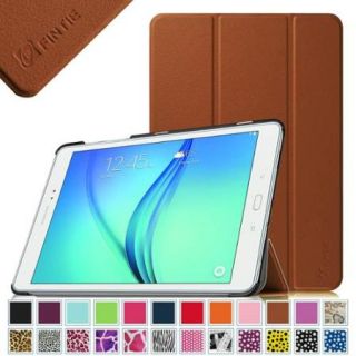 Fintie Samsung Galaxy Tab A 9.7 Inch Tablet SM T550, SM P550 Case Ultra Slim Smart Cover with Auto Sleep/Wake, Brown