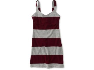 Aeropostale Womens Stripe Jersey Knit Tank Dress 868 L 