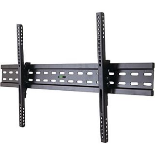 Level Mount Ultra Slim Pan/Tilt Wall Mount For 37   85 Flat Panel TV Up To 200 lbs., Matte Black