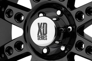 XD Series XD76689013300   5 x 135mm Bolt Pattern Black 18" x 9" XD Series 766 Diesel Gloss Black Wheels   Alloy Wheels & Rims