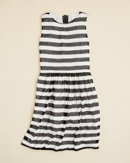 AQUA Girls' Stripe Dress   Sizes S XL