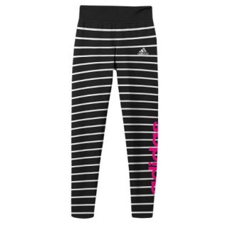 adidas Tights   Girls Grade School   Casual   Clothing   Black/Pink Glo