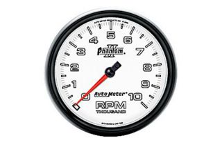AutoMeter 7598   Range 0   10,000 RPM 5"   In Dash Mount Tachometer   Gauges
