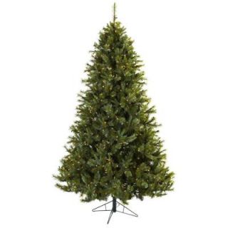 Nearly Natural 7.5 ft. Majestic Multi Pine Artificial Christmas Tree with 650 Clear Lights 5375